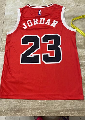 Nike Kırmızı Bulls 23 Numaralı Erkek Basketbol Forması Jordan - Görsel 6
