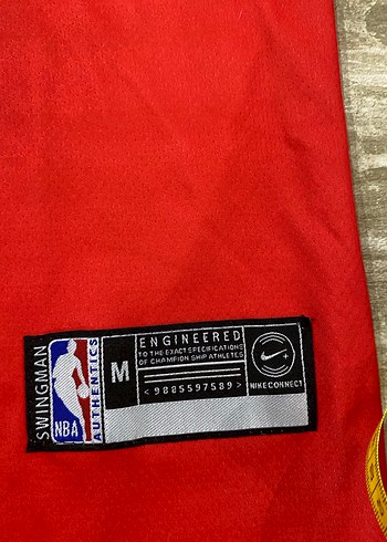 Nike Kırmızı Bulls 23 Numaralı Erkek Basketbol Forması Jordan - Görsel 5