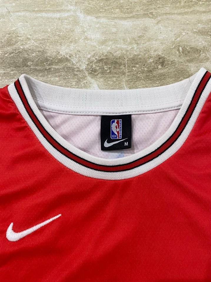 Nike Kırmızı Bulls 23 Numaralı Erkek Basketbol Forması Jordan - Görsel 2