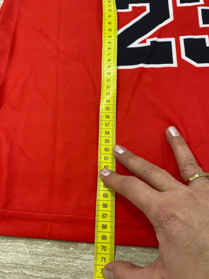 Nike Kırmızı Bulls 23 Numaralı Erkek Basketbol Forması Jordan - Görsel 3