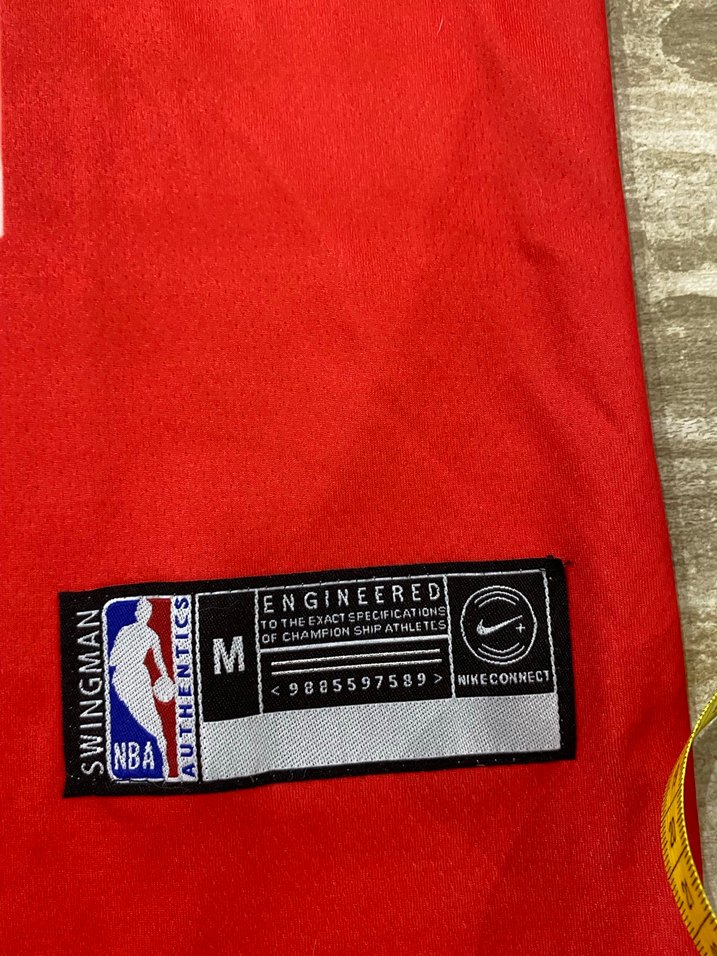 Nike Kırmızı Bulls 23 Numaralı Erkek Basketbol Forması Jordan - Görsel 5