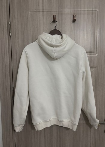 m Beden The North Face Beyaz Kapüşonlu Sweatshirt