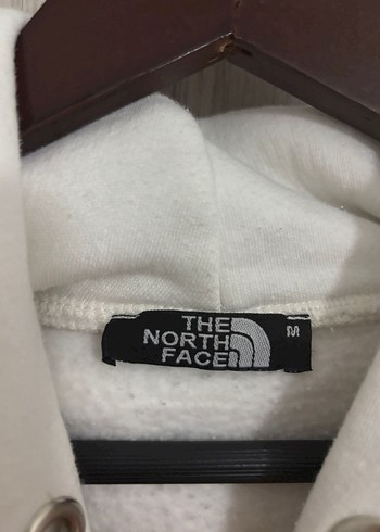 H&M The North Face Beyaz Kapüşonlu Sweatshirt