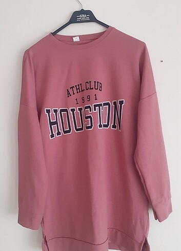 pembe tunik sweatshirt 