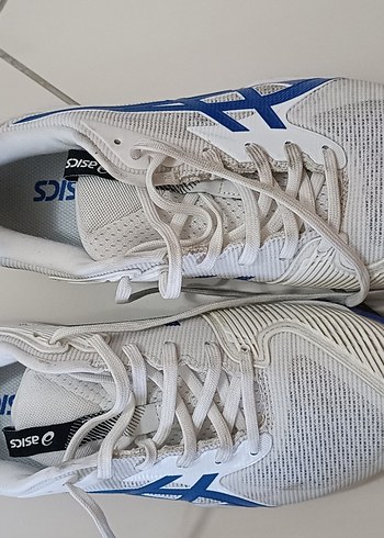 Asics Erkek Beyaz tenis Ayakkabısı - Görsel 2