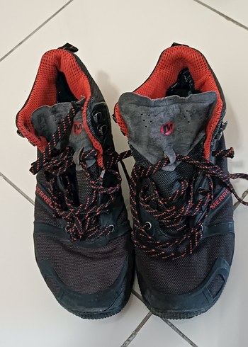 Kırmızı Siyah Bağcıklı Erkek Outdoor Bot Colombia - Görsel 2