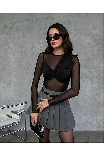 Zara Tül bluz