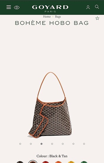 Goyard Boheme Hoga Bag