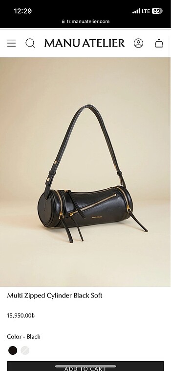 Manu Atelier Manui Multi Zipped Cylinder