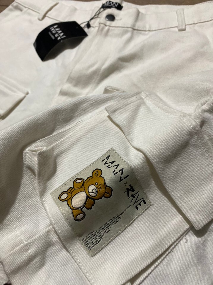 boohooMan x rave şort - Görsel 3