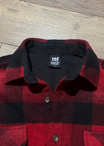 helly hansen Erkek Kırmızı Kareli Regular Fit Gömlek - Görsel 5