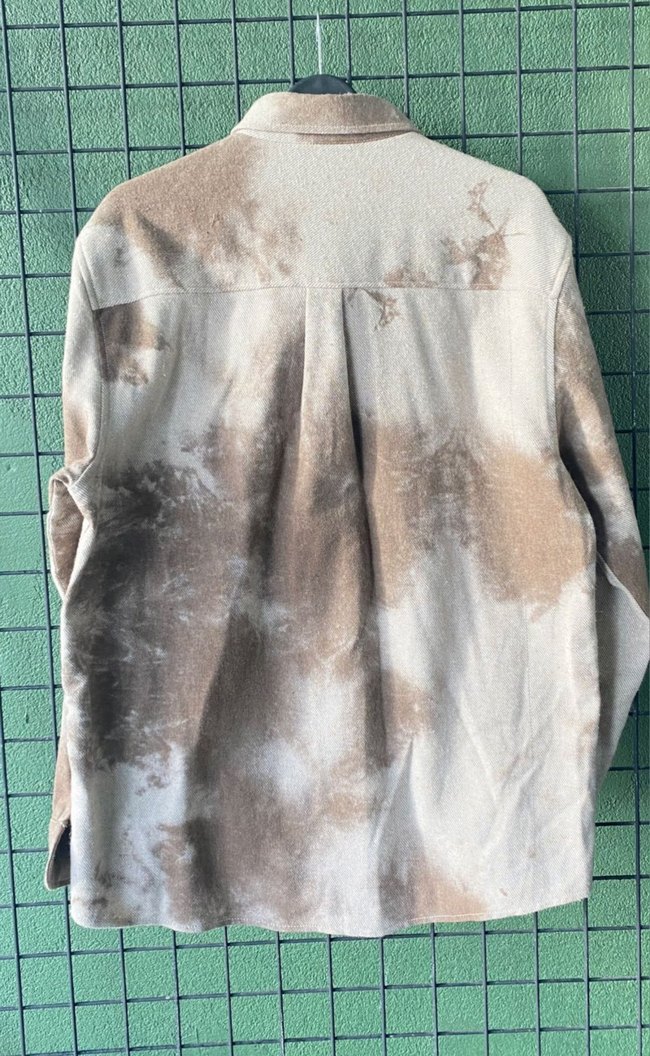 U.S. Pollo Assn Erkek Uzun Kollu Batik Desenli Gömlek - Görsel 3