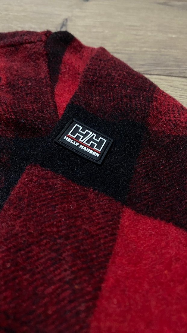 Helly Hansen Kırmızı Siyah Kareli Erkek Gömlek - Görsel 4