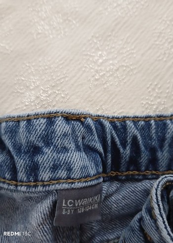 LC Waikiki Mavi Bol Kesim Midi Kot Pantolon