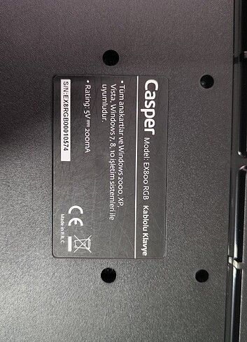 Casper. klavye masue set - Görsel 3