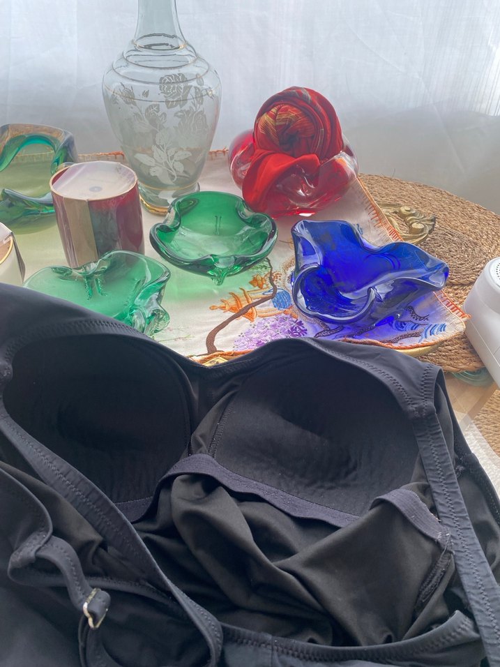 Triumph Siyah Drapeli Kadın Mayo - Görsel 3