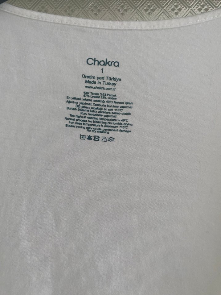 Kadın Beyaz Midi Boy Salaş Sabahlık - Görsel 3