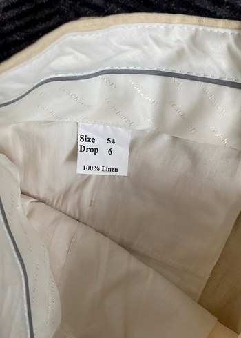 Cacharel keten pantolon - Görsel 3