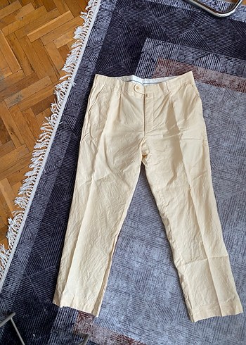 Cacharel keten pantolon - Görsel 2