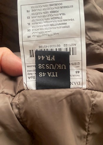 İtalyadan yeni etiketli erkek kaban - Görsel 7