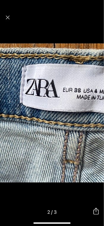 Zara Zara jean pantolon