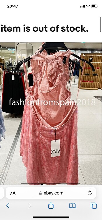 Zara Zara payetli elbise gece elbisesi