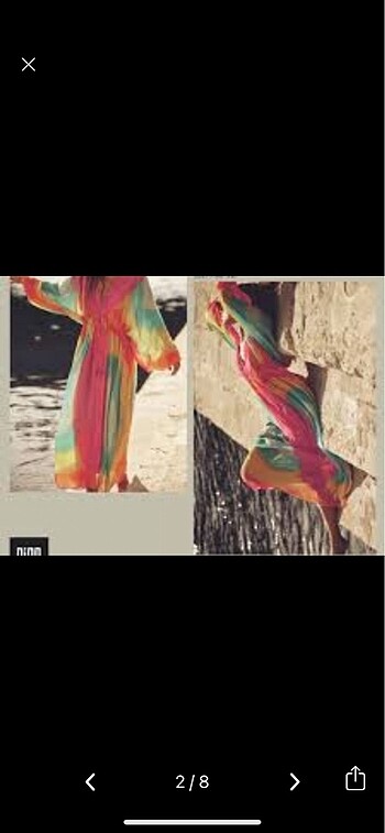 Zara Zara çok şık yazlık elbise