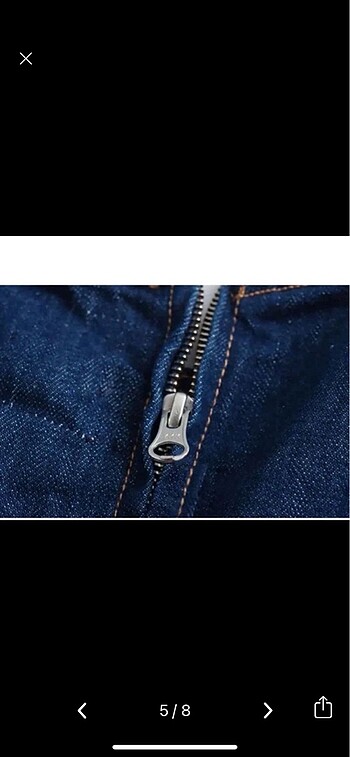 s Beden Zara kot denim elbise