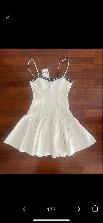 xs Beden beyaz Renk Zara kısa elbise xs/s/mbeden