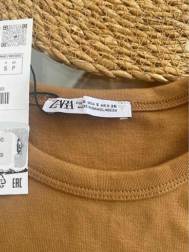 Zara Zara uzunkol tshirt
