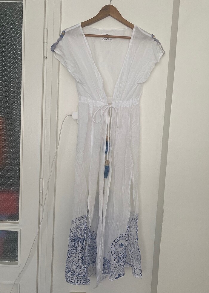 0 pamuklu pareo - Görsel 2