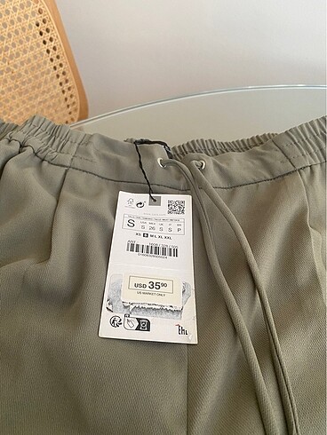 s Beden haki Renk Zara yazlık pantolon