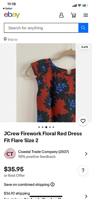 Gap Amerikadan elbise j crew
