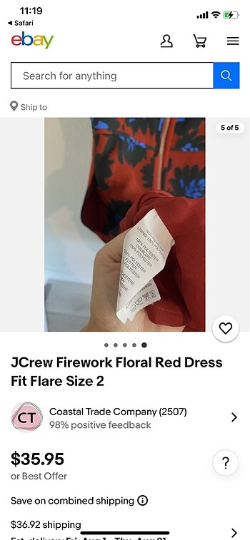 s Beden çeşitli Renk Amerikadan elbise j crew
