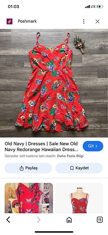 Old navy elbise