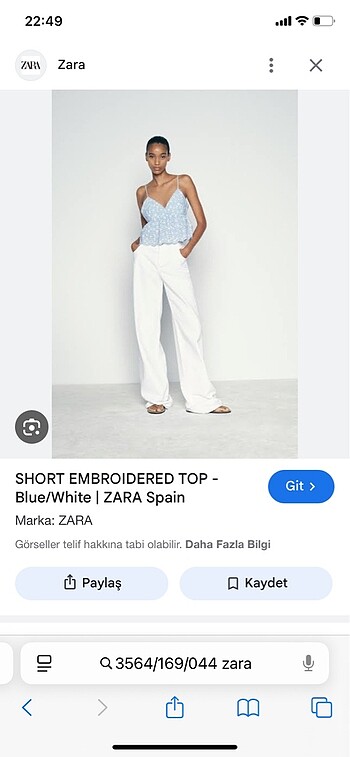 Zara bluz