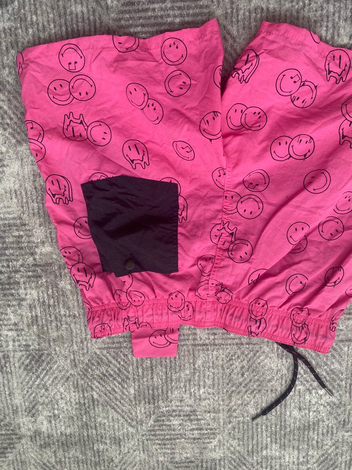 Pembe Bağcıklı Erkek Mini Şort - Görsel 5