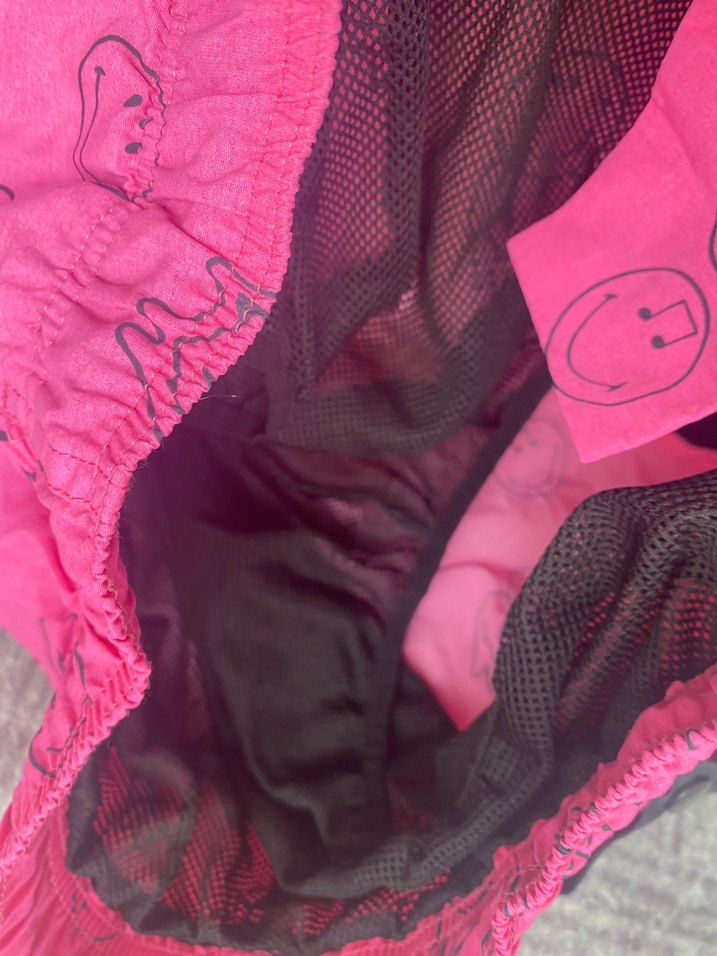 Pembe Bağcıklı Erkek Mini Şort - Görsel 4