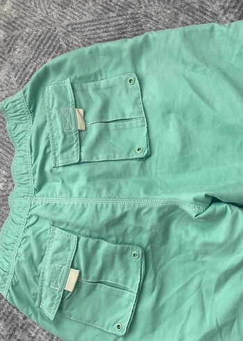 Yeşil Rahat Kesim Erkek Mayo Şortu - Görsel 4