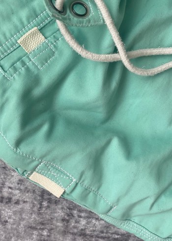 Yeşil Rahat Kesim Erkek Mayo Şortu - Görsel 3