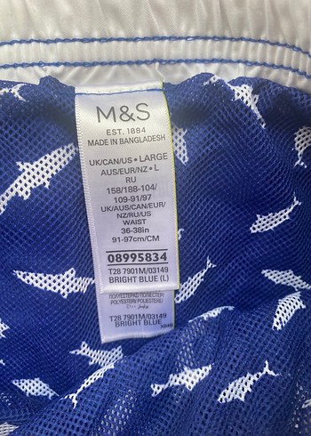 Mavi Erkek Mini Deniz Şortu - Görsel 2