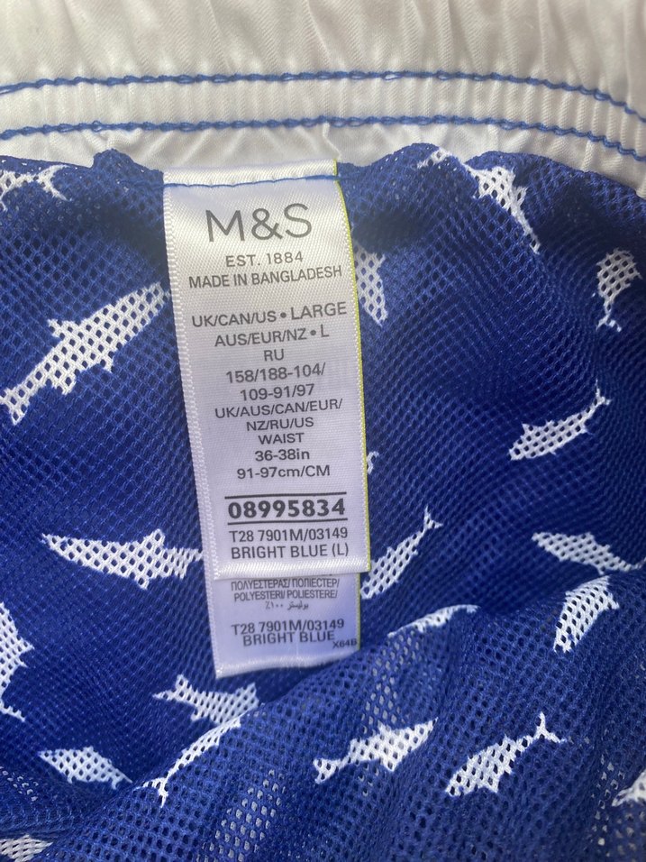 Mavi Erkek Mini Deniz Şortu - Görsel 2