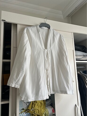 Beyaz kimono