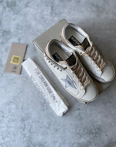 Golden Goose Deluxe Swarovski Taşlı Golden Goose