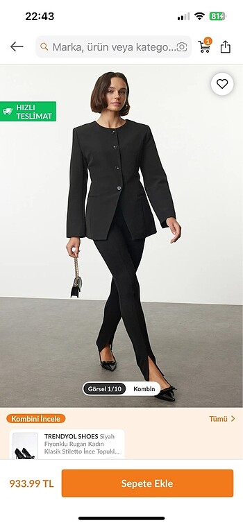 Blazer ceket