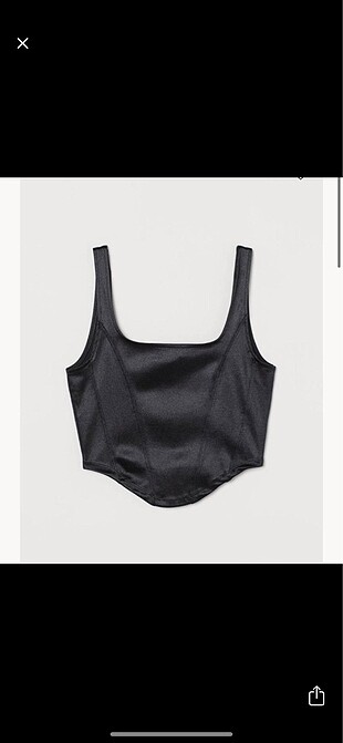 Korse Crop Top H&M
