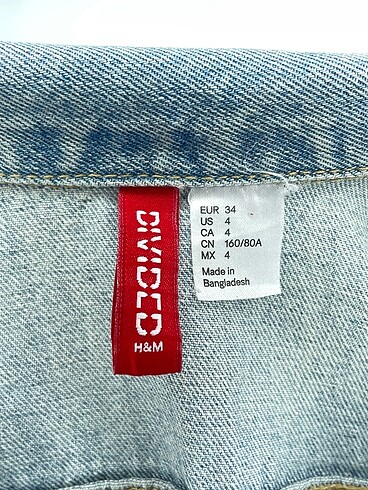 34 Beden mavi Renk H&M Yelek %70 İndirimli.
