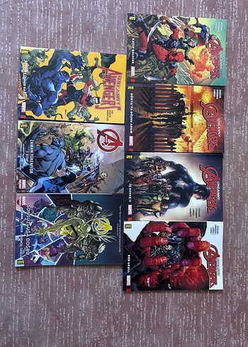Avengers ve Deadpool Çizgi Roman Seti