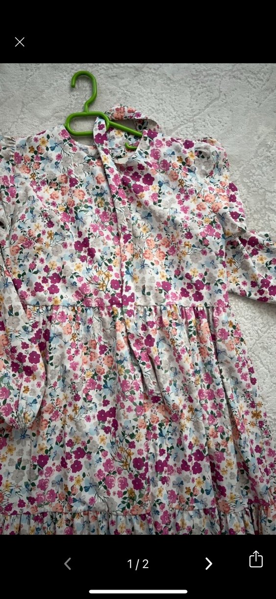 Çiçekli elbise - Görsel 2