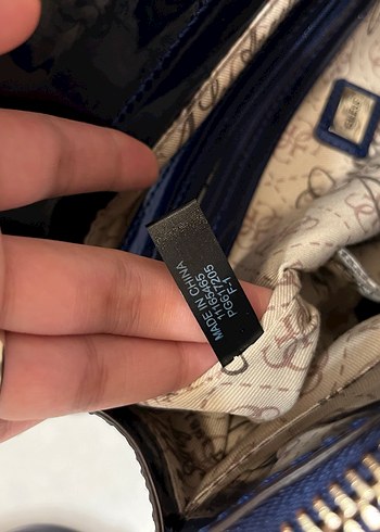 Guess Rugan Mavi Kadın Çanta - Görsel 9